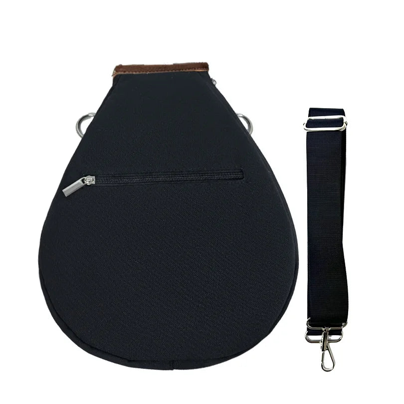Padel & Tennis Racket Sling Bag — Protective Cover with Shoulder Strap