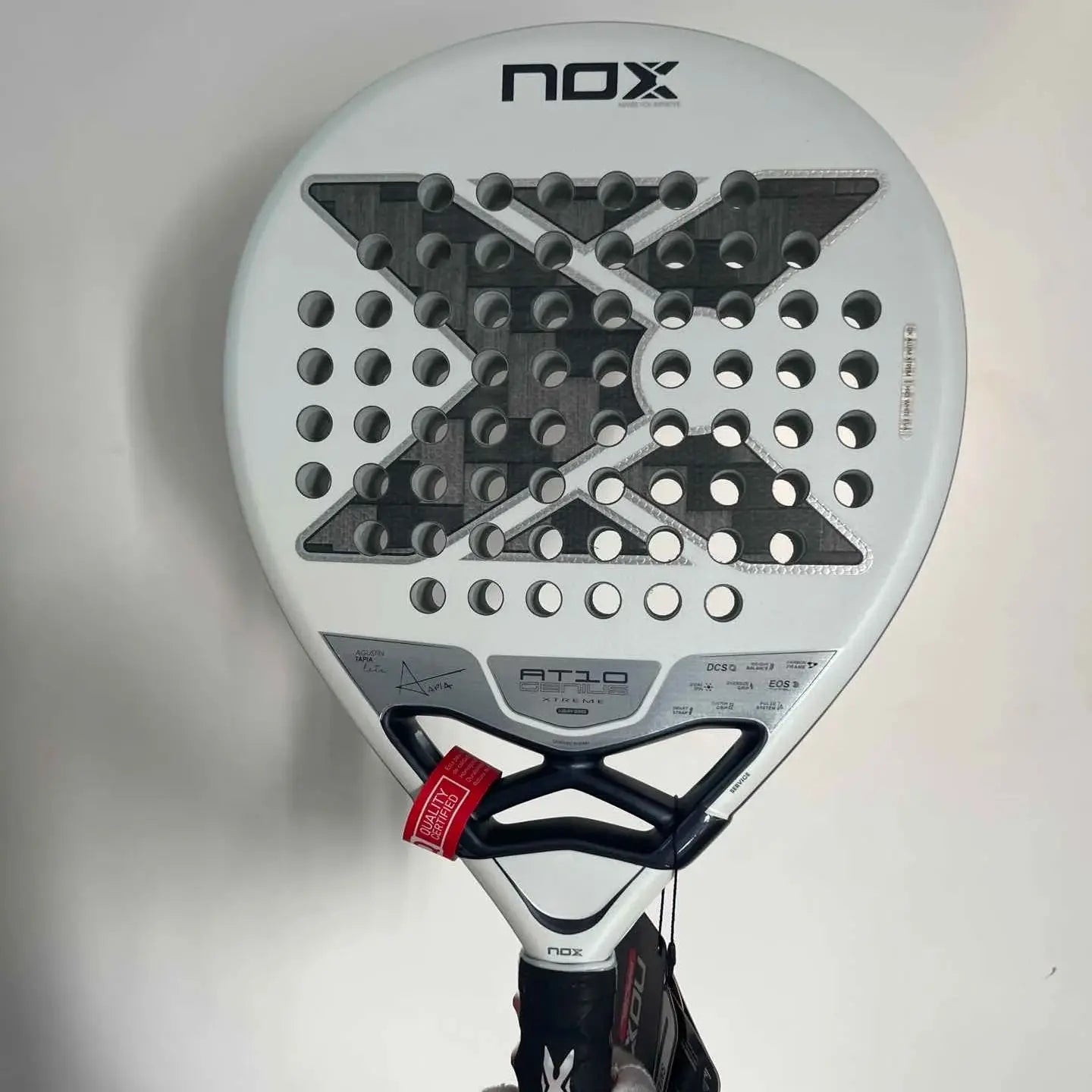 AT10 ML10 Carbon Padel Racket – 12K / 18K Hybrid Power & Control with EVA Memory Flex Core