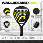 Tecnifibre Wall Breaker 365 padel racket, view 2