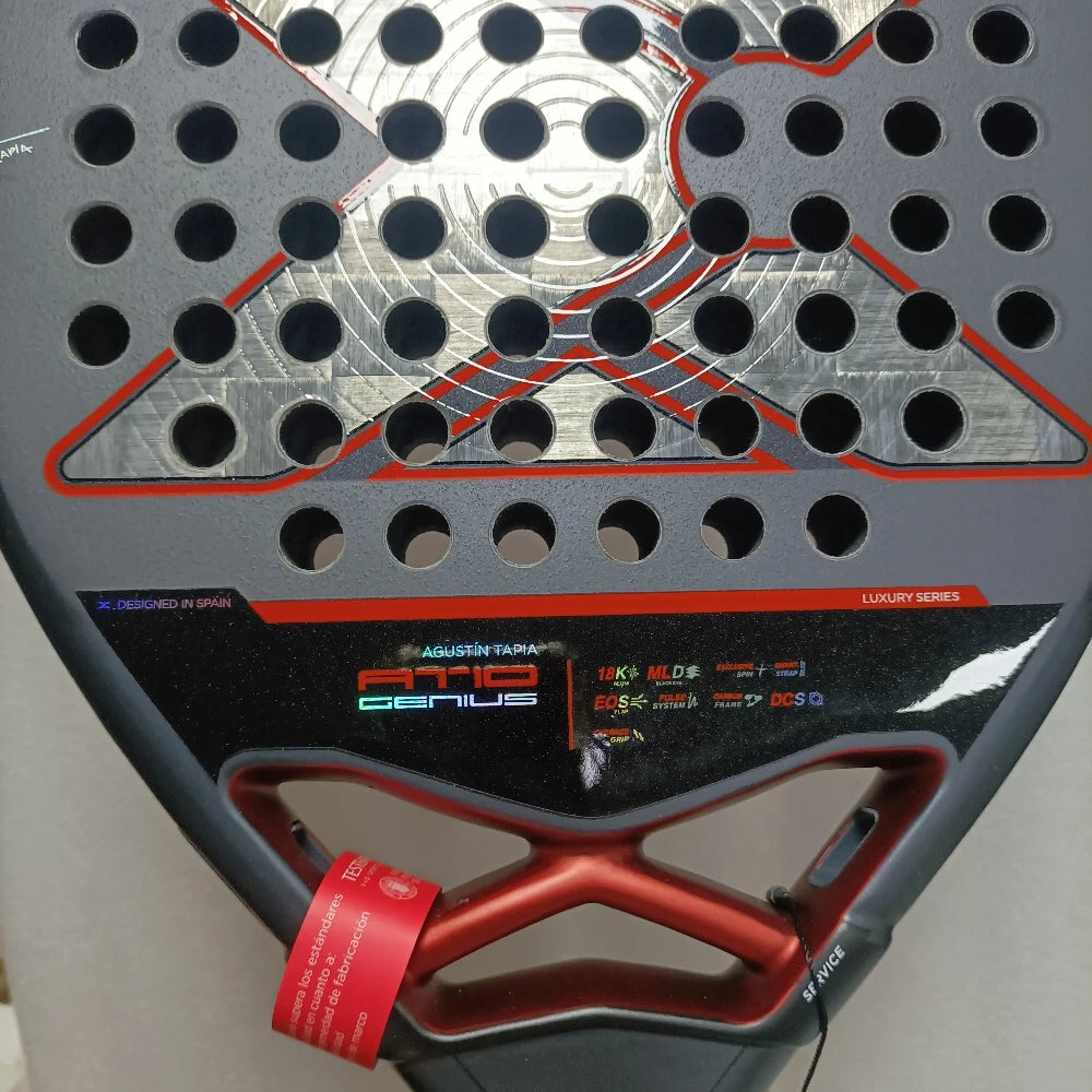 AT10 ML10 Carbon Padel Racket – 12K / 18K Hybrid Power & Control with EVA Memory Flex Core
