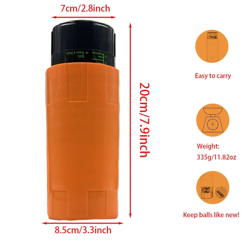 Padel Ball Pressuriser | Restore Bounce & Extend Ball Life