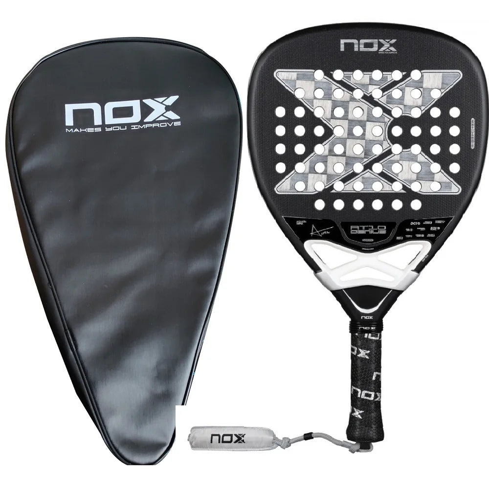 AT10 NOX Carbon Padel Racket – 12K / 18K Hybrid Power & Control