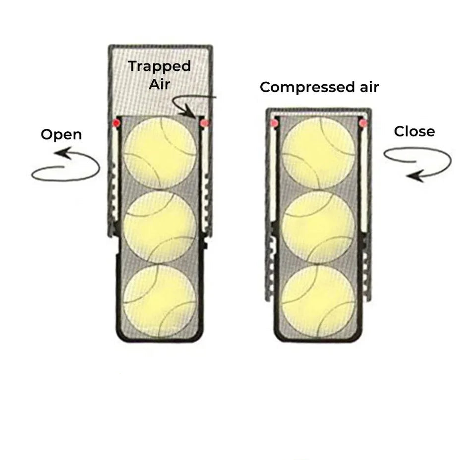 Padel Ball Pressuriser | Restore Bounce & Extend Ball Life