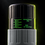 Close-up of the grey pressuriser pressure indicator and cap #Color_Grey