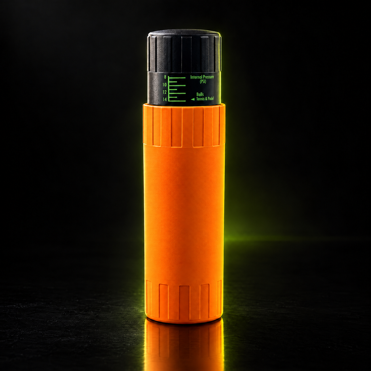 4-ball padel ball pressuriser in orange #Color_Orange